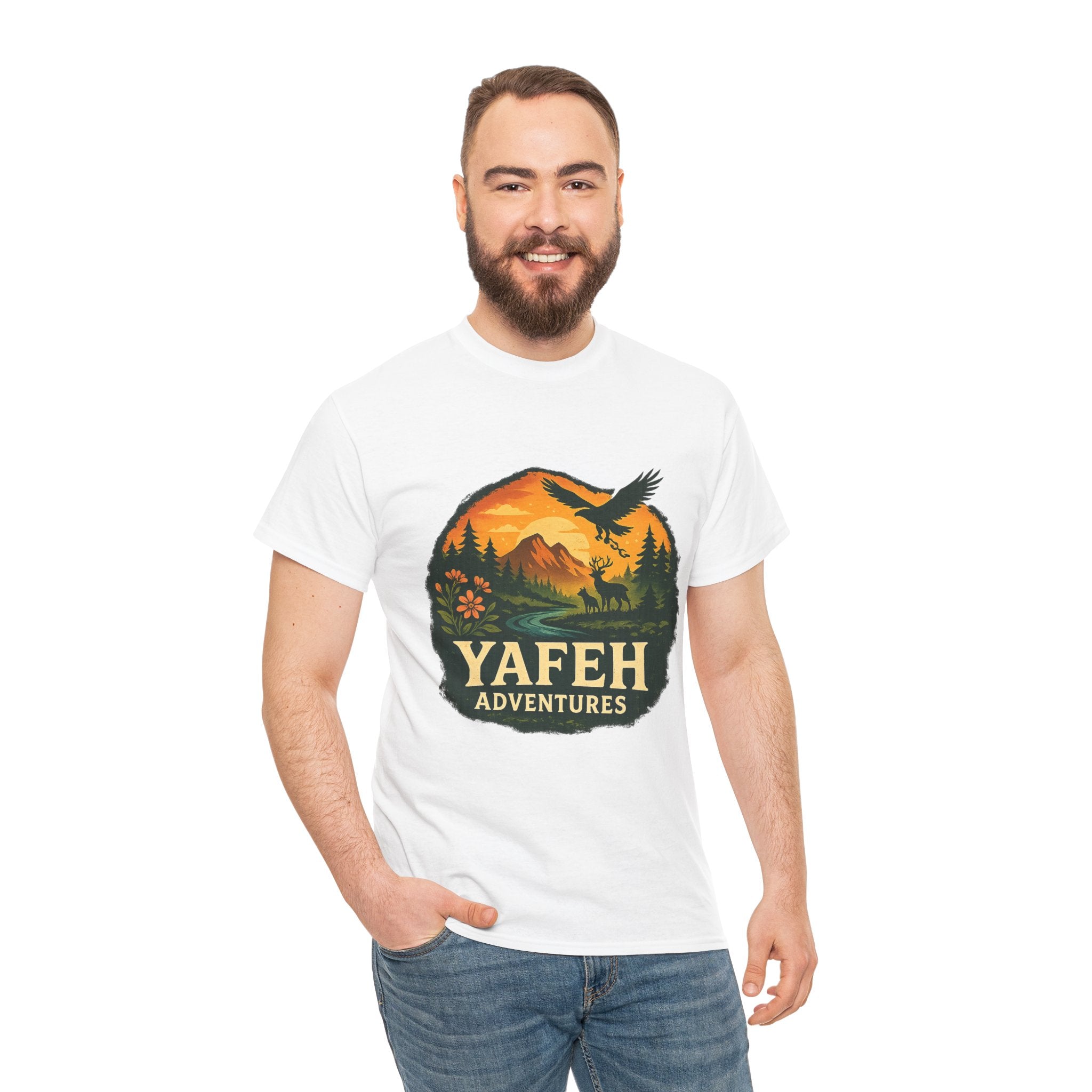 Yafeh Adventures Classic Logo Tee - Rooted in the Wild