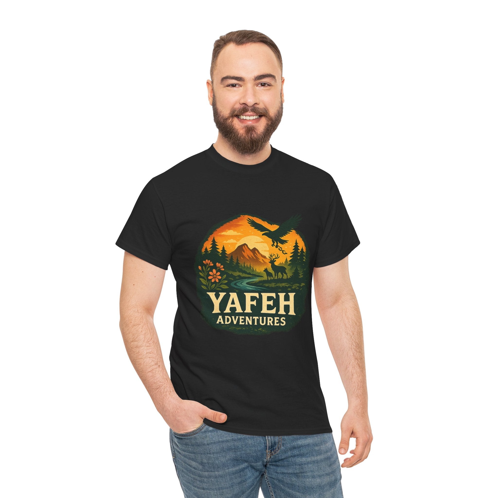 Yafeh Adventures Classic Logo Tee - Rooted in the Wild