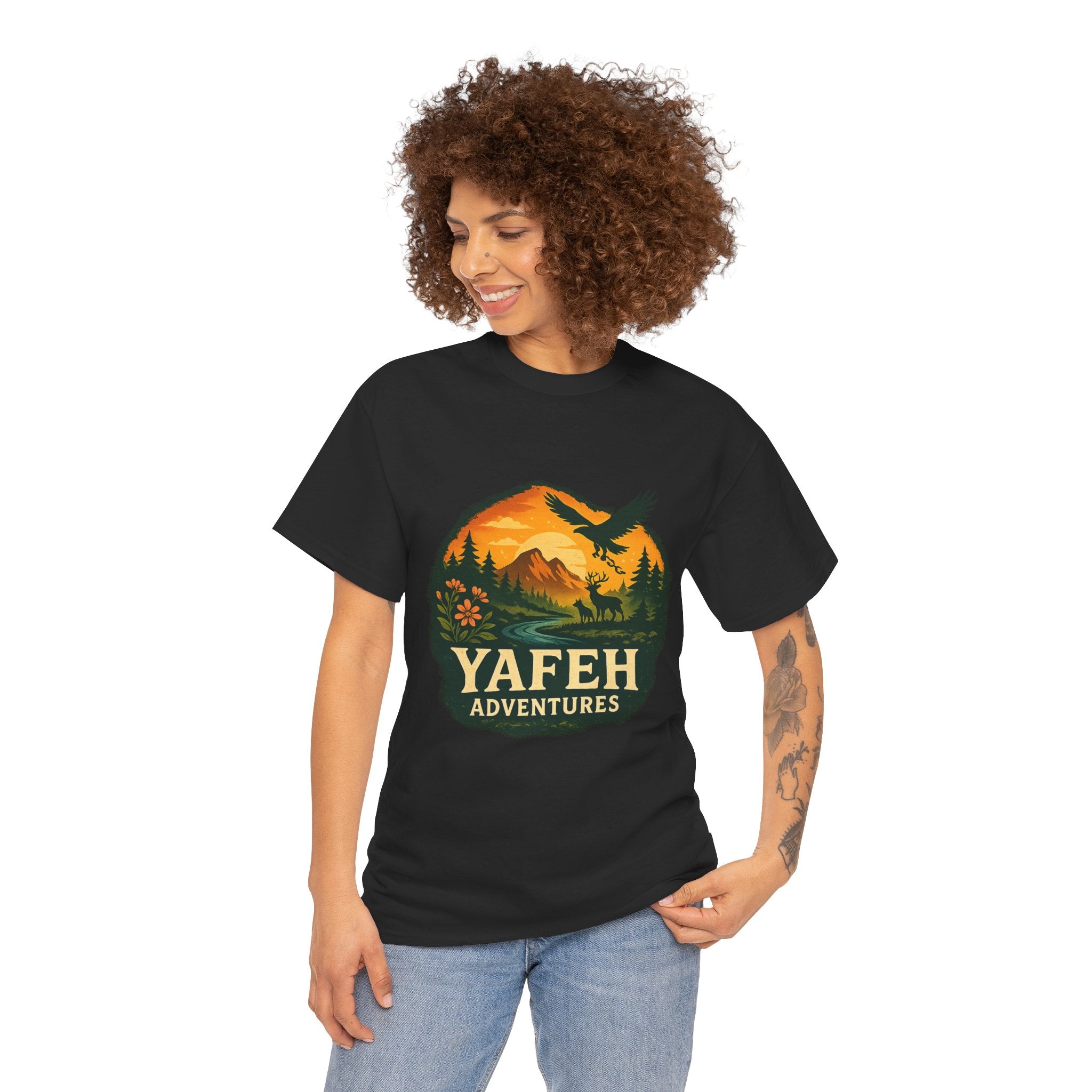 Yafeh Adventures Classic Logo Tee - Rooted in the Wild