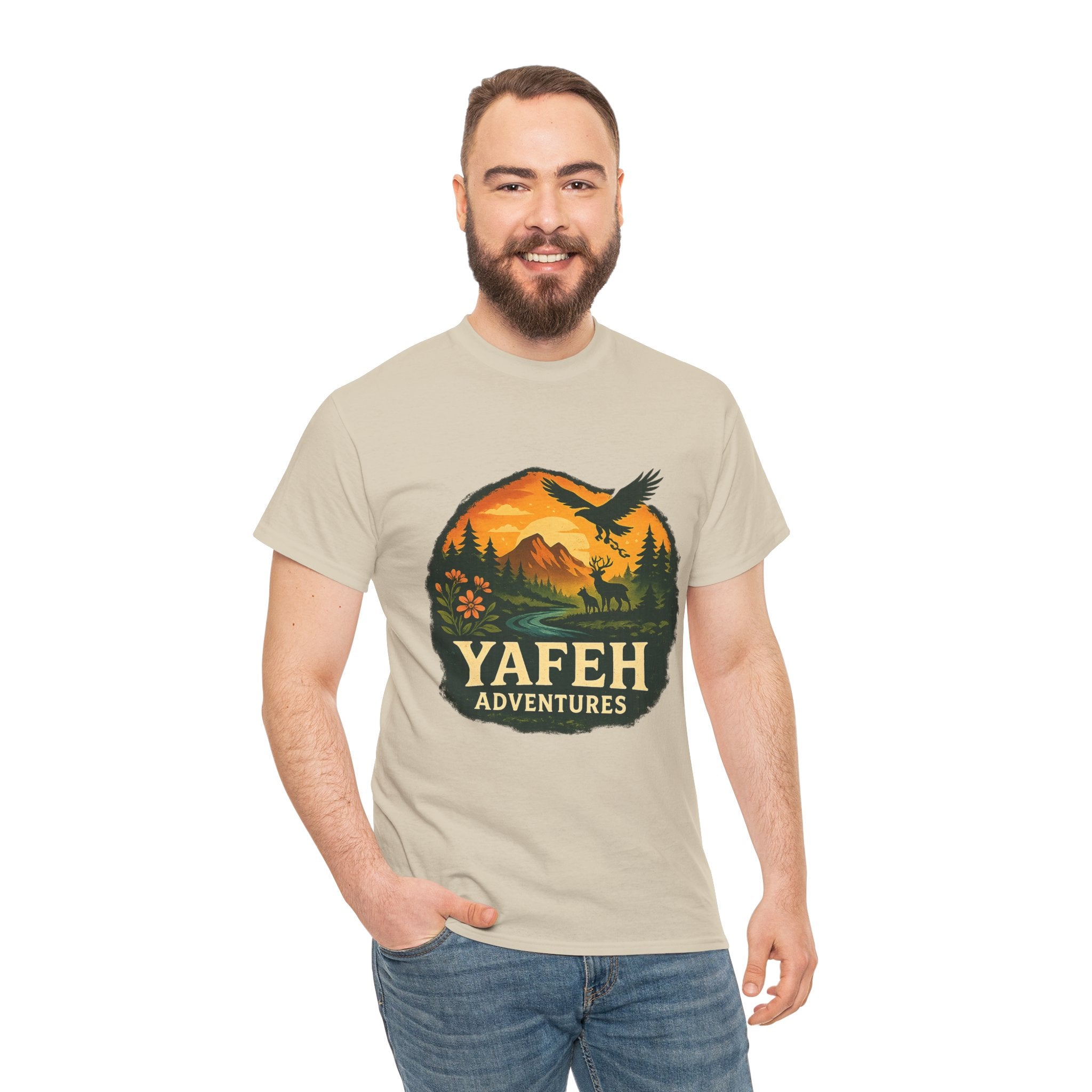Yafeh Adventures Classic Logo Tee - Rooted in the Wild