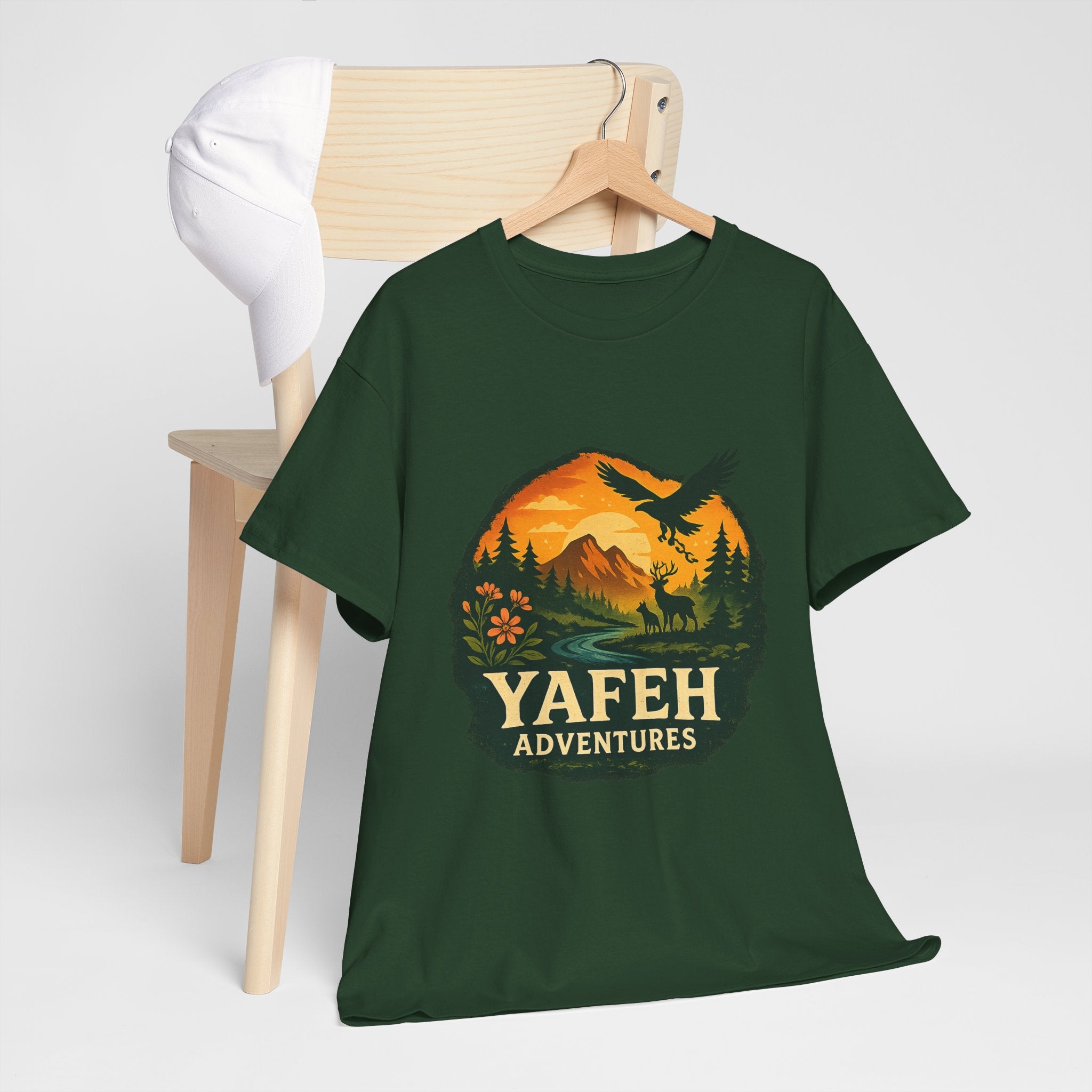 Yafeh Adventures Classic Logo Tee - Rooted in the Wild