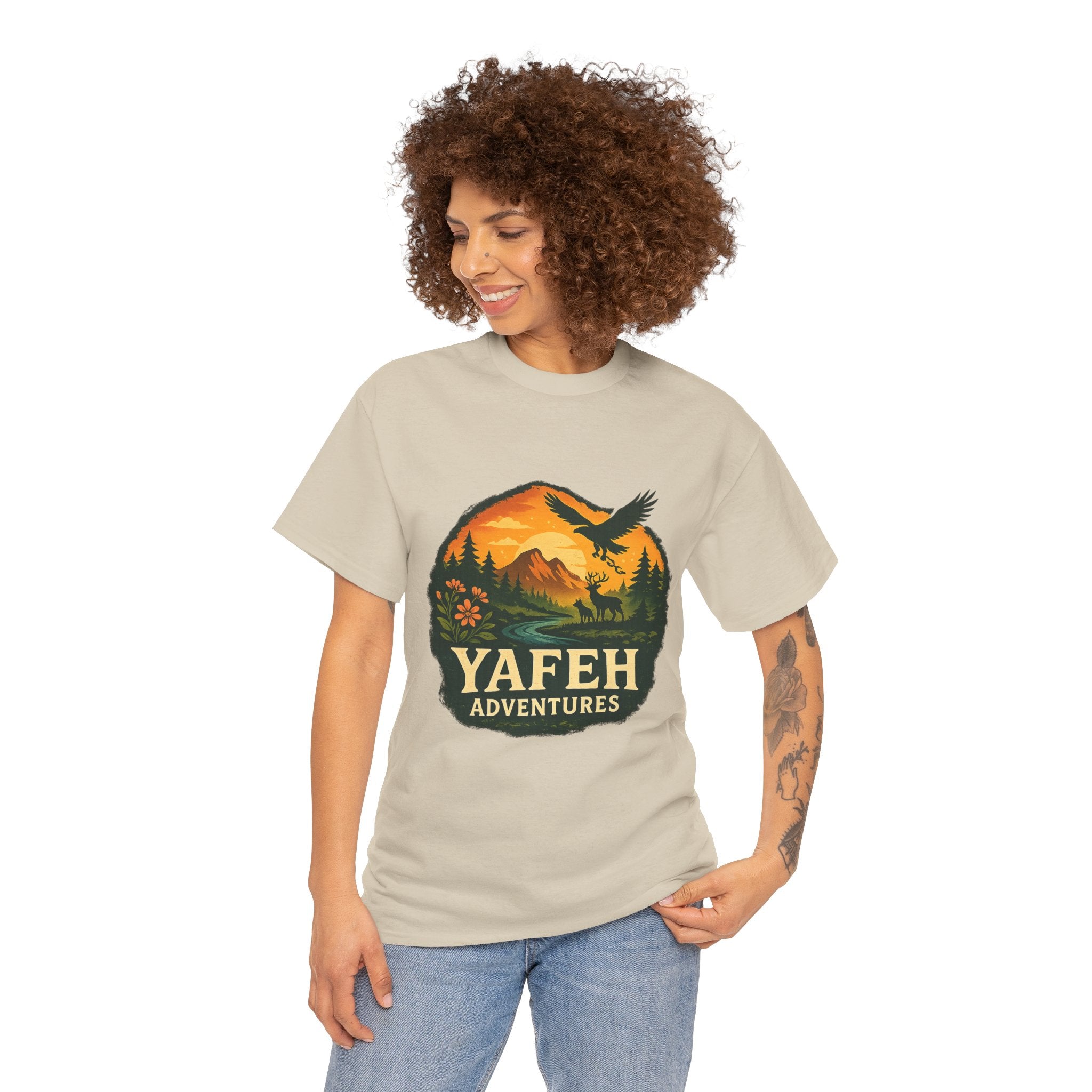 Yafeh Adventures Classic Logo Tee - Rooted in the Wild